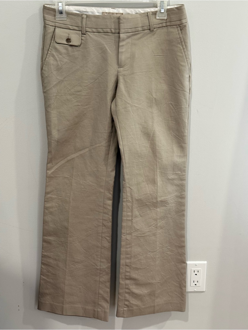 Banana Republic 2 Ryan Fit Women’s Tan Dress Pants - Classic Straight Leg 818
